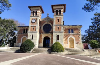 EB - L'église Notre Dame des Passes au Moulleau (Arcachon), mars 2025...