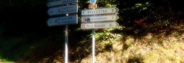 Saint Léger la Montagne 87, son joli  petit pont romain