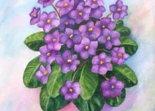 Un petit bouquet de violettes...