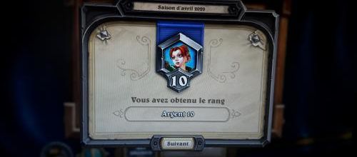 Récompenses du mois d'avril