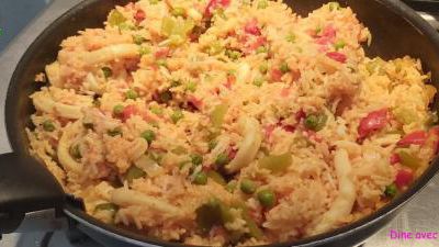 Du Riz aux Calamars
