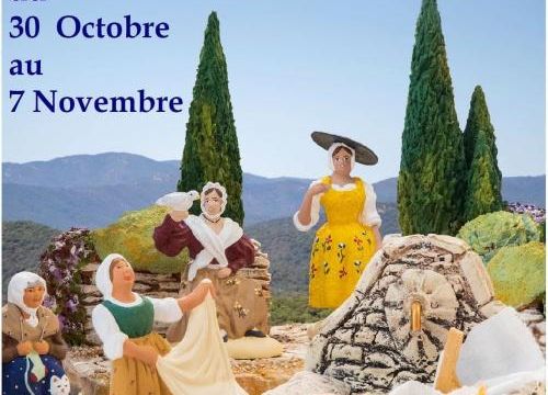 Salon des santonniers à Grimaud