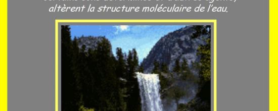 L'eau selon Emoto