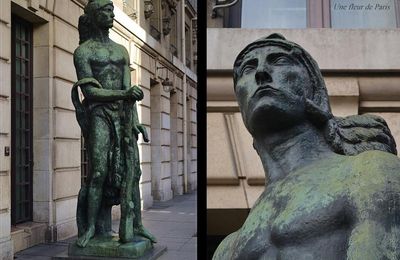 Parvis du Musée d'Orsay : "La Force de la Volonté" de Antoine Bourdelle
