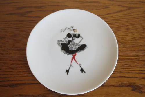 un peu de peinture sur porcelaine