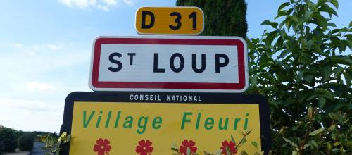Saint Loup dans le Beaujolais en juillet 2014...
