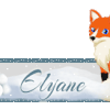 678- Renard dans la neige, signature, blinkie, neige, hiver