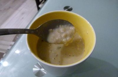 Soupe de Lentilles Corail au Lait de Coco.