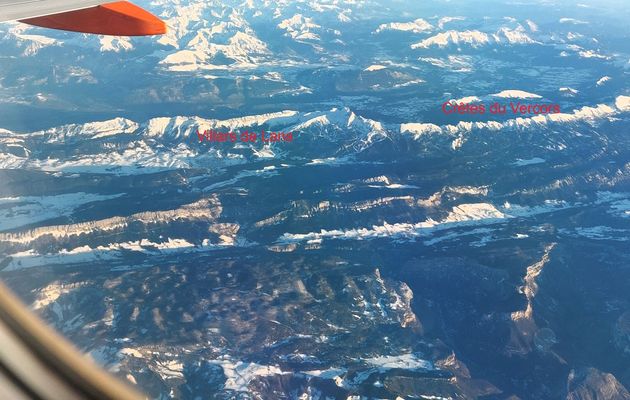 Les Alpes vues du ciel 2024