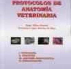 PROTOCOLOS DE ANATOMIA VETERINARIA 1 leer epub VEGA VILLAR SUAREZ, FRANCISCO LOPEZ MARTIN DE BLAS