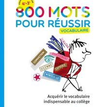 Télécharger des ebooks gratuits kindle Français 4e 3e 800 mots pour réussir  - Vocabulaire
