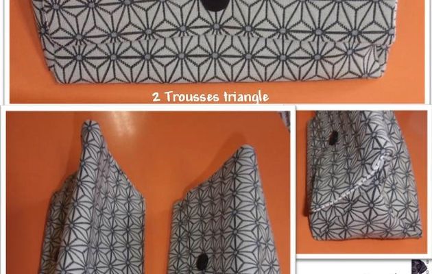 Trousse Triangle : Bravo à Annick (une couturière de mon club)