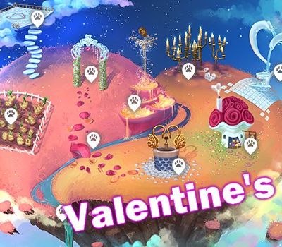 Map Eldarya St-Valentin 2023