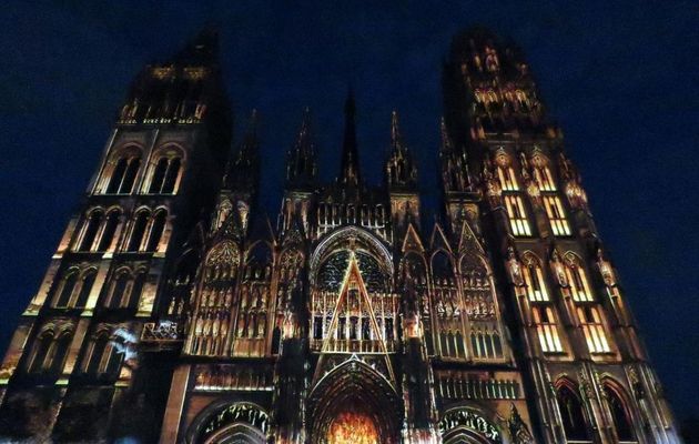 illumination à Rouen 