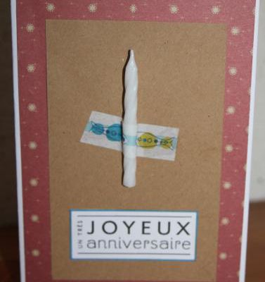 Scrap / Carte anniversaire