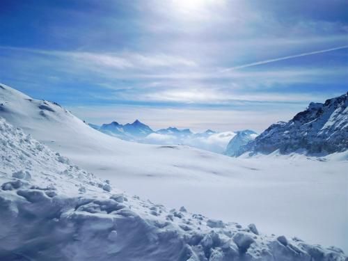 28/02/2018 Ski à Valtournenche/ Cervinia Val d'Aoste Ao Italie 