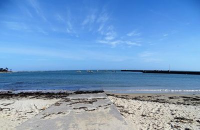 Un dimanche à Lomener plage de Ploemeur (Morbihan)