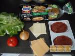 Cheeseburger maison