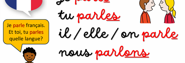 Le présent des verbes en -er