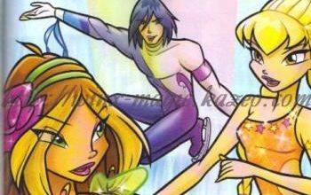 Winx on Ice dans la BD Winx Club