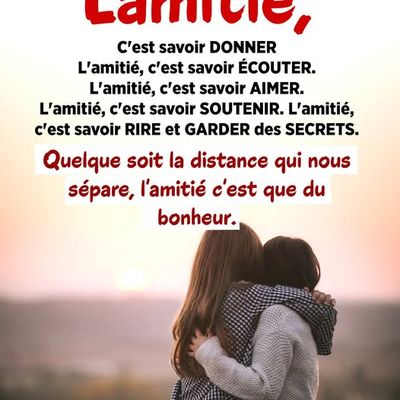 L'amitié