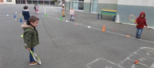Initiation au tennis
