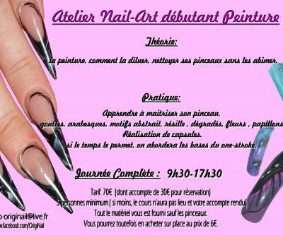 Du nouveau...les Ateliers Nail-Art !