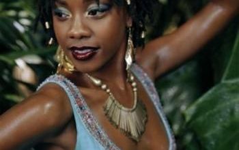 Une étoile de la chanson martiniquaise Perle Lama