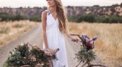 Tendance robe de mariée de style bohème