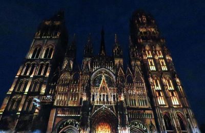 illumination à Rouen 