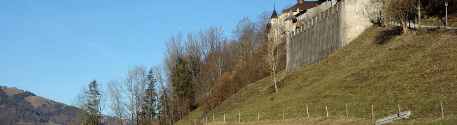 Gruyères, petite ville médiévale