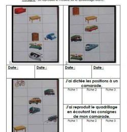 Suivi du jeu Préparation à l'organisation spatiale GS