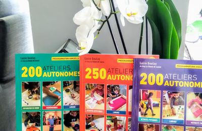 Mes 3 livres d'ateliers autonomes pour les TPS/PS, MS et GS !
