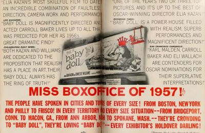 BOX OFFICE USA DU 19 DECEMBRE 1956 AU 25 DECEMBRE 1956