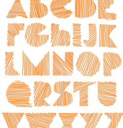Alphabet déco