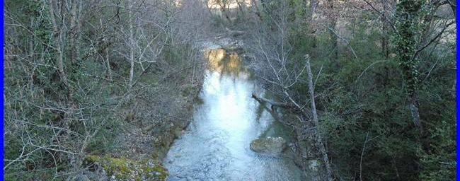 Haute Provence, les gorges de l'Estoublaïsse