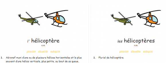 Dico Apiceras : un dictionnaire illustré pensé pour les élèves dyslexiques 