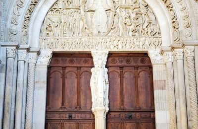 Autun : Le tympan du Jugement dernier