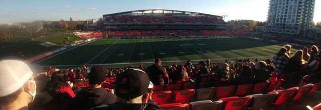 Toronto Argonauts versus Ottawa Redblacks on November 6th 2021