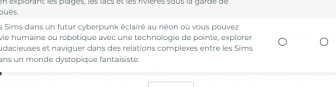 Une semaine de nouveautés sims !