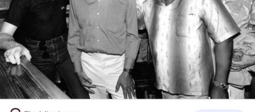 photo jerry lee lewis-ray charles -p shaffer-ron wood-fats domino 