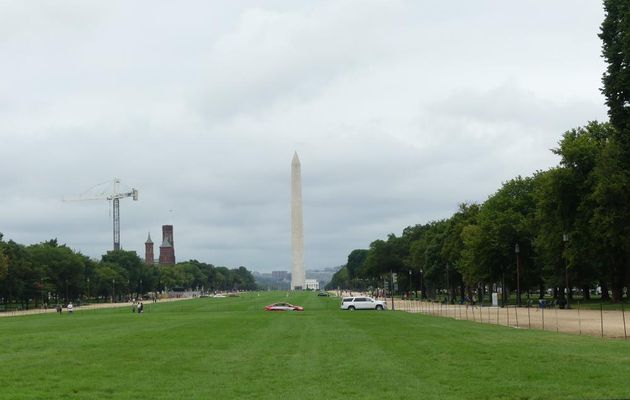 JOUR 1 - WASHINGTON - LE  MALL  ET  LES  MEMORIALS
