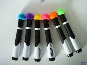 Se servir des marqueurs pour effacer... !