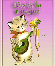 Fête de la musique- gif animé, blinkie, musique