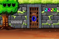  G2J Dainty Tribe Girl Rescue - games2jolly