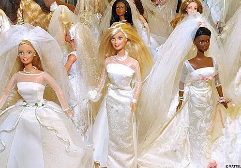 Un nouveau projet......Barbie-Mariée