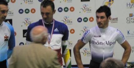 Podium Chpts de France Course aux points