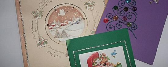 Premières cartes de voeux 