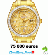 Les fausses montres Cartier ou Rollex...