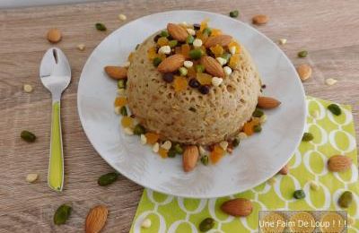 Bowl cake abricots, pistaches et amandes